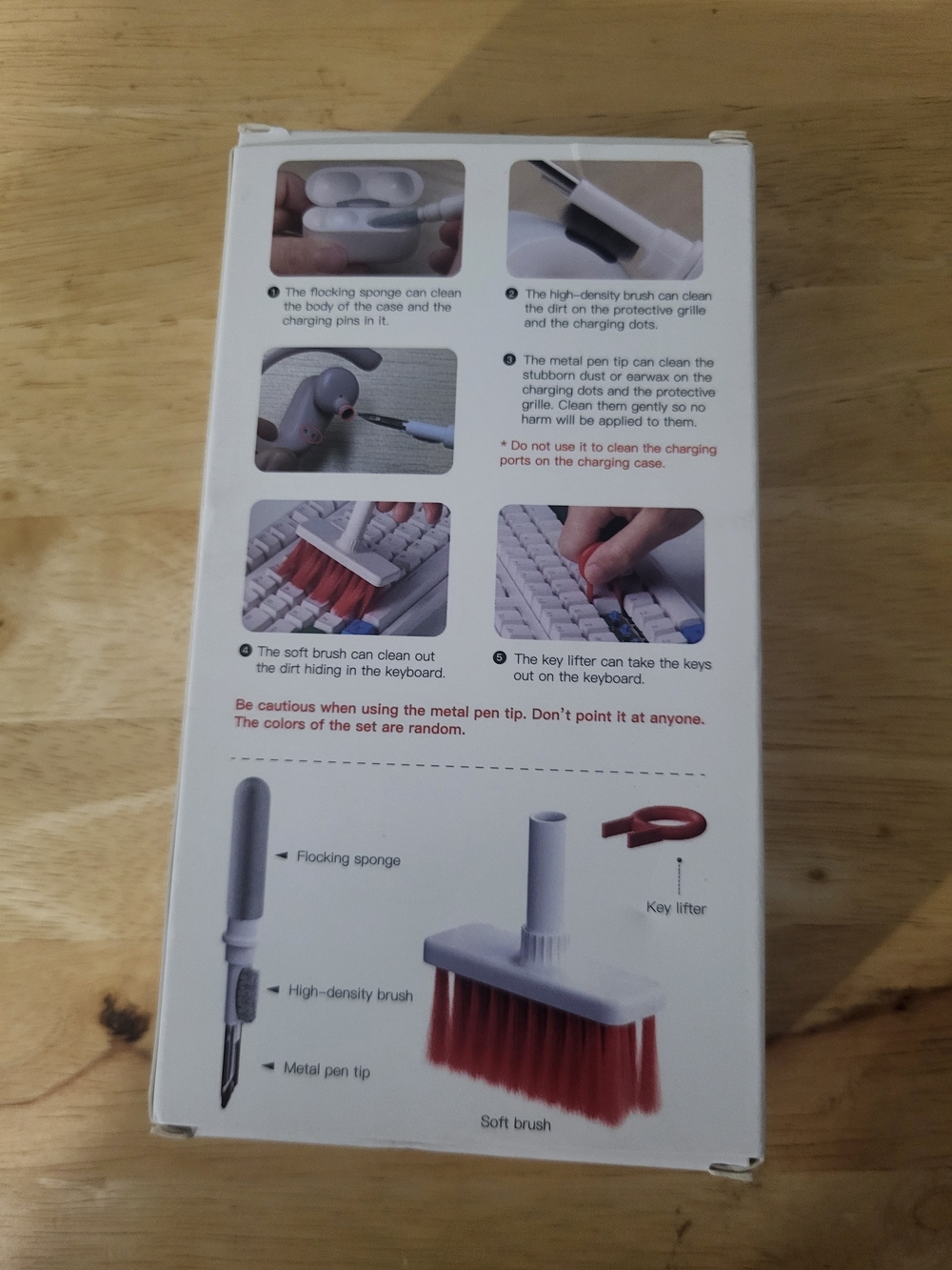 Multi-Functional Cleaning Kit - Red/ Black - Picture 2 of 2